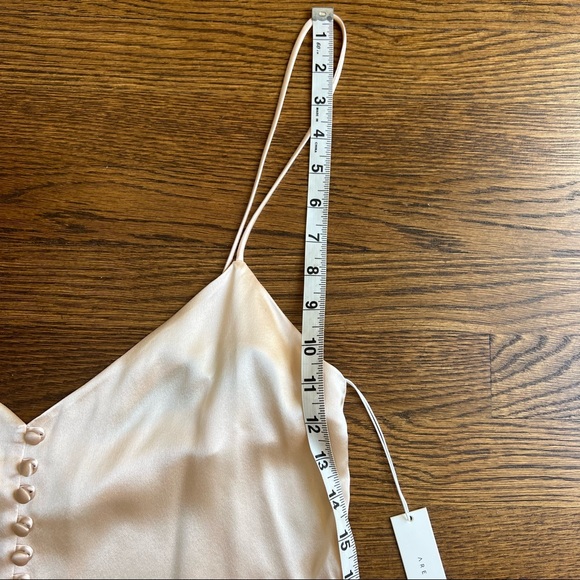 NWT Are You Am I Kaede silk camisole in Blush - Picture 9 of 16